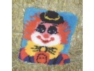 knüpfkissen clown (excl. knüpfhaken)