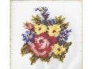 knüpfkissen bloemboeket (excl. knüpfhaken)