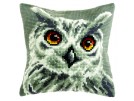 kreuzstichkissen sneeuwuil
