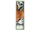 stickpackung lesezeichen, tijger