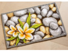 kreuzstichteppich lotusbloemen