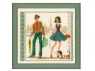 stickpackung vintage in parijs