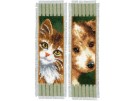 stickpackung lesezeichen (2 st.) hond en poes