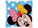 kreuzstichkissen mickey mouse, minnie kiekeboe