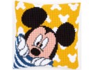 kreuzstichkissen mickey mouse, mickey kiekeboe