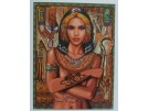 stramin + garnpaket, egyptische prinses