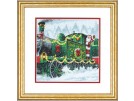 stickpackung kersttrein in aantocht...