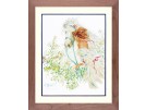 stickpackung willem haenraets, paard met vrouw en bloemen