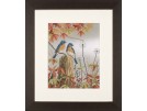 stickpackung vogels in herfstscene