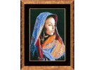 stickpackung afrikaanse dame
