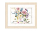stickpackung marjolein bastin, witte pot/penseel met bloemen