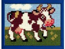 kreuzstichwandbehang koe
