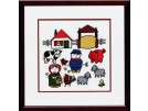 stickpackung dick bruna, bauernhof