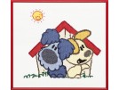 stickpackung woezel&pip, thuis