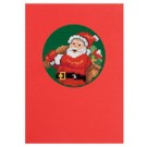 stickpackung weihnachtskarte, kerstman-1