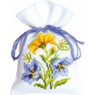 stickpackung kräutertütchen, blauw/gele bloemen-2