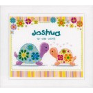stickpackung schildpadjes, geburt joshua
