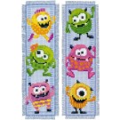 stickpackung lesezeichen (2 st.) monsters