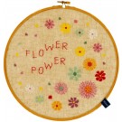 stickpackung lief!, flower power (incl. stickring)