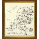 stickpackung kaart van nederland