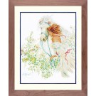 stickpackung willem haenraets, paard met vrouw en bloemen