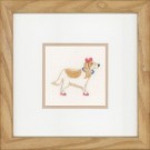 stickpackung hond met strikje