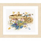 stickpackung marjolein bastin, mand met lentebloemen