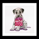 stickpackung dalmatiërpup met tas